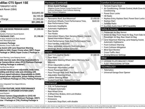 Used 2023 Cadillac CT5 Sport RWD image 3