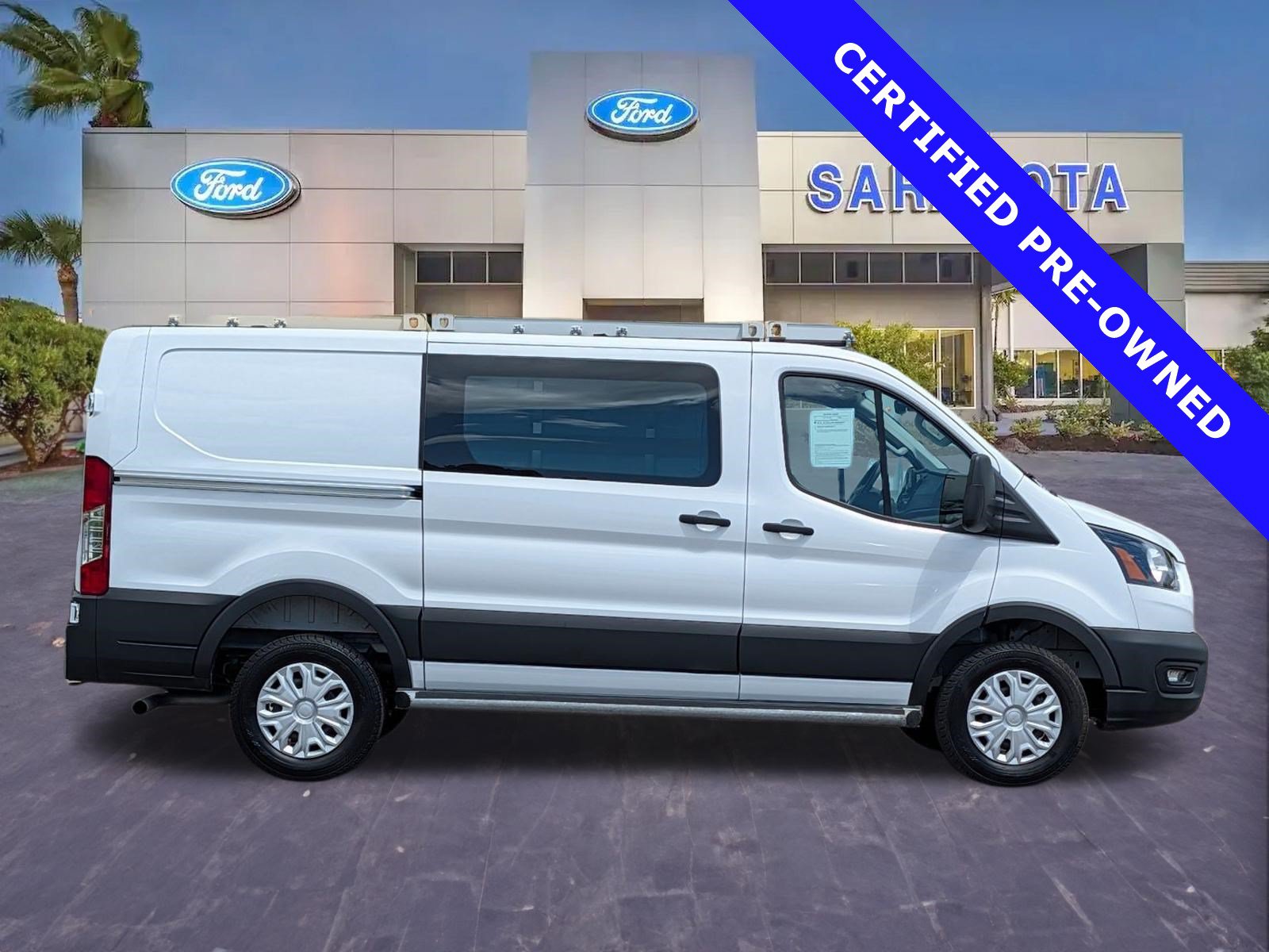 Certified 2025 Ford Transit 250 Low Roof w/ Exterior Upgrade Package RWD image 1