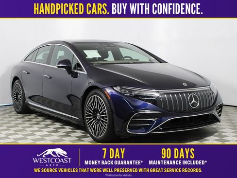 Used 2023 Mercedes-Benz EQS 450+ Sedan w/ AMG Line Exterior Package image 1