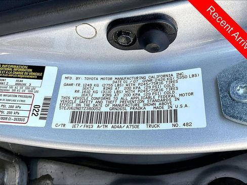 Used 2007 Toyota Tacoma PreRunner RWD image 9