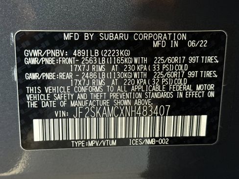 Certified 2022 Subaru Forester Wilderness image 28