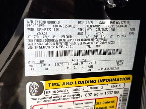 Used 2024 Ford Expedition Max King Ranch AWD/4WD image 30