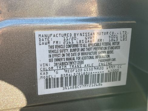 Used 2021 Nissan Sentra SV image 25