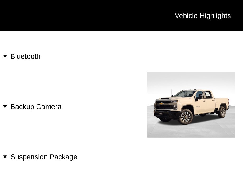 New 2026 Chevrolet Silverado 2500 Custom w/ Custom Value Package AWD/4WD image 5