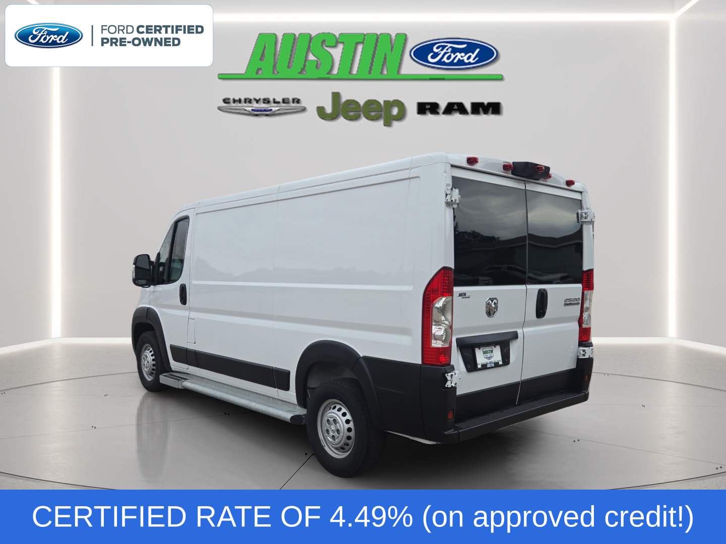 Used 2025 RAM ProMaster 2500 w/ U-Haul Equipment Group FWD image 3