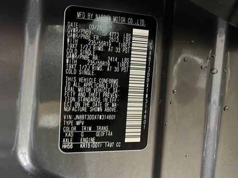 New 2026 Nissan Rogue Platinum AWD/4WD image 27