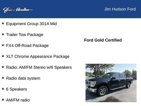 Used 2023 Ford F150 XLT w/ Equipment Group 301A Mid AWD/4WD image 12