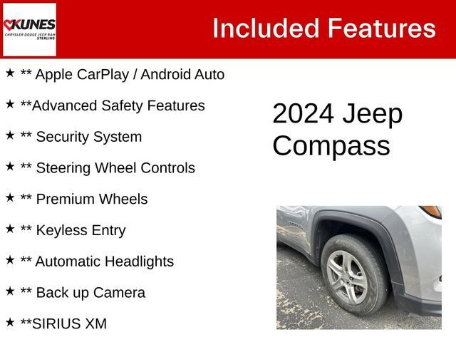 Used 2024 Jeep Compass Latitude AWD/4WD image 4