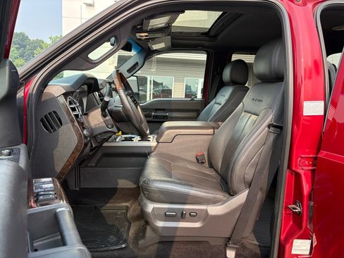 Used 2015 Ford F350 Platinum w/ Snow Plow Prep Package AWD/4WD image 10