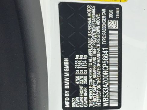 Used 2024 BMW M4 Competition w/ M Carbon Exterior Package image 55