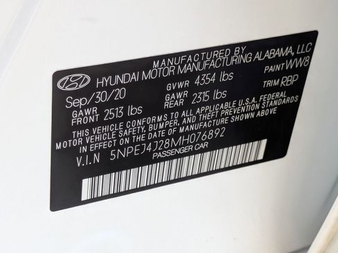 Used 2021 Hyundai Sonata SEL Plus w/ Tech Package FWD image 27
