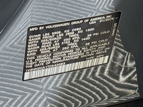 New 2026 Volkswagen Atlas SE image 33