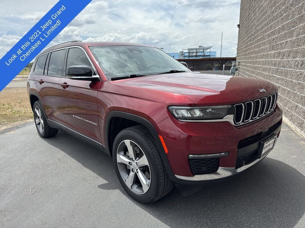 Used 2021 Jeep Grand Cherokee L Limited w/ Luxury Tech Group II AWD/4WD image 3