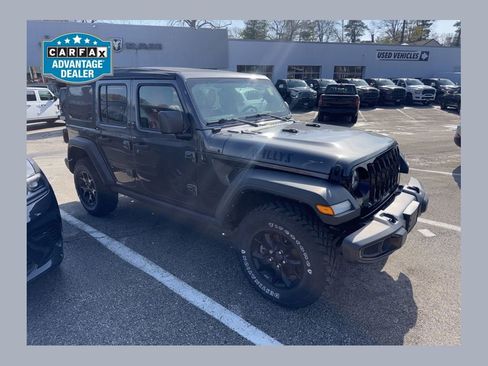 Certified 2021 Jeep Wrangler Unlimited Sport image 1