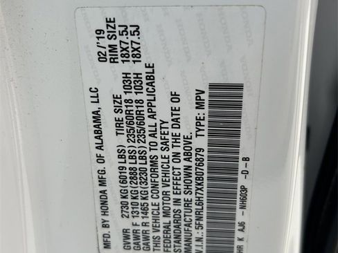 Used 2019 Honda Odyssey EX-L image 10