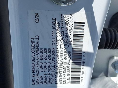 Certified 2024 Acura TLX w/ Technology Package FWD image 29