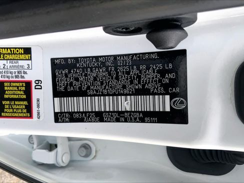 Used 2023 Lexus ES 350 F Sport w/ Accessory Package (Z1) FWD image 32