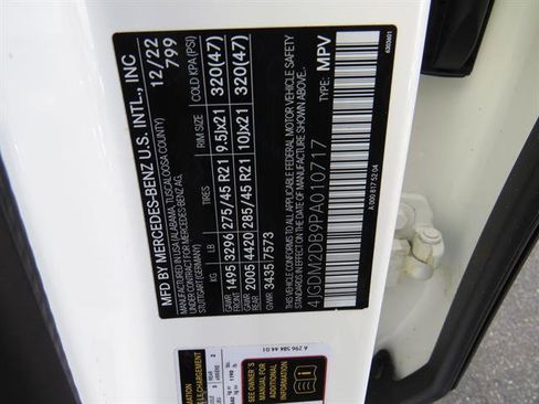 Certified 2023 Mercedes-Benz EQS 450+ SUV image 7