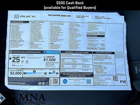 New 2026 Buick Envision Avenir image 14