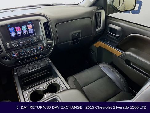 Used 2015 Chevrolet Silverado 1500 LTZ w/ LTZ Plus Package AWD/4WD image 28