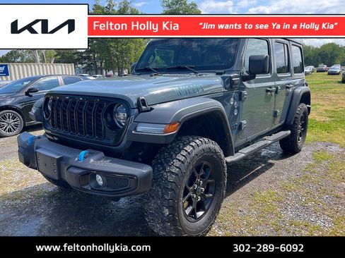 Used 2024 Jeep Wrangler Unlimited AWD/4WD image 1