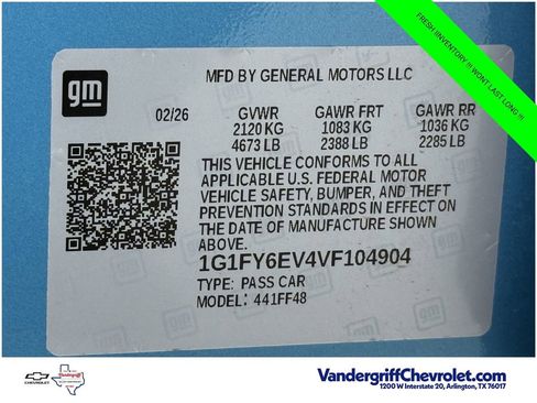 New 2027 Chevrolet Bolt LT w/ Comfort Package FWD image 21