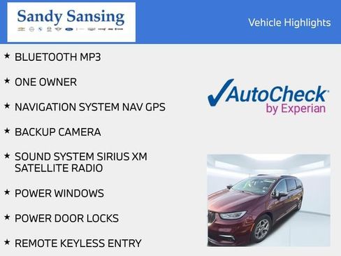 Used 2023 Chrysler Pacifica Limited w/ Uconnect Theater Family Group FWD image 6