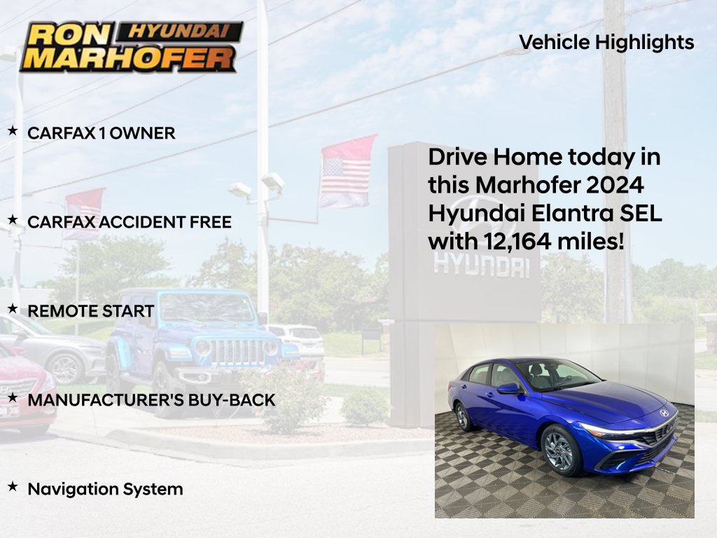 Used 2024 Hyundai Elantra SEL FWD image 15