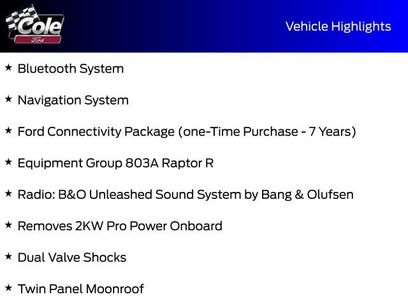 New 2026 Ford F150 Raptor w/ Equipment Group 803A Raptor R