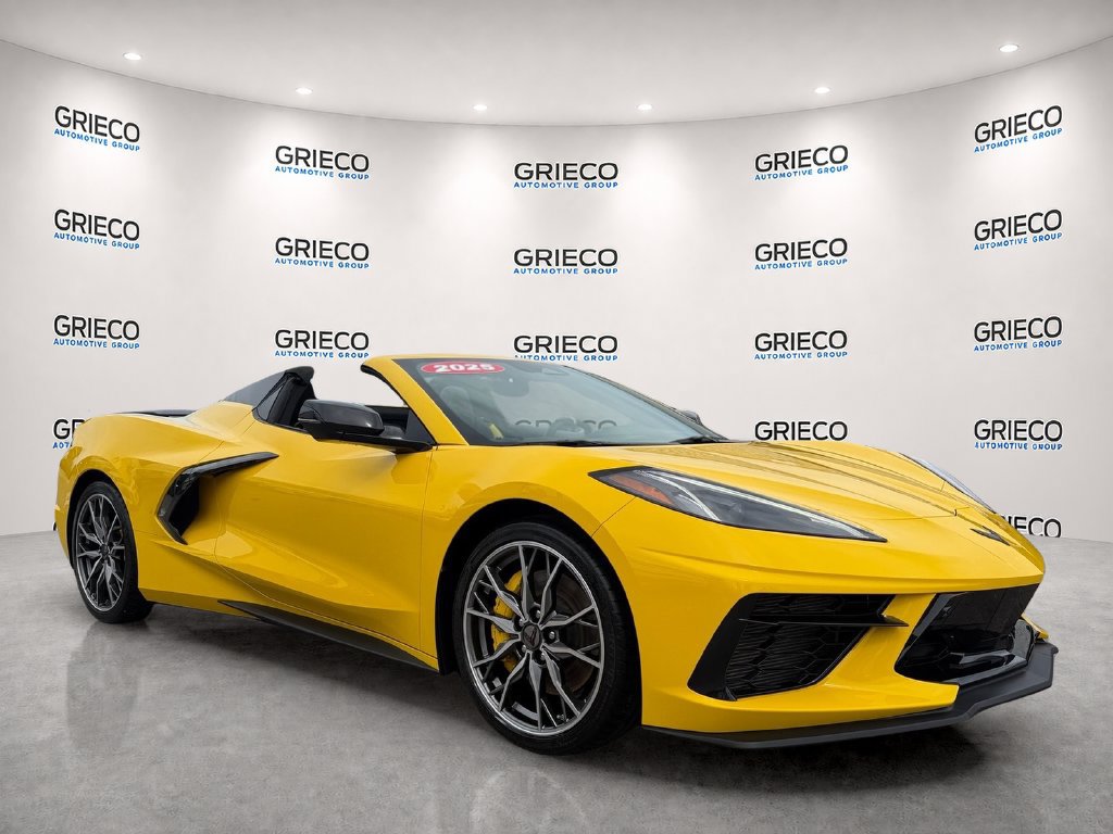Used 2025 Chevrolet Corvette Stingray Premium Conv w/ Z51 Performance Package RWD image 1