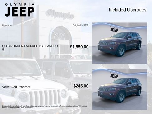 Used 2020 Jeep Grand Cherokee Laredo image 4