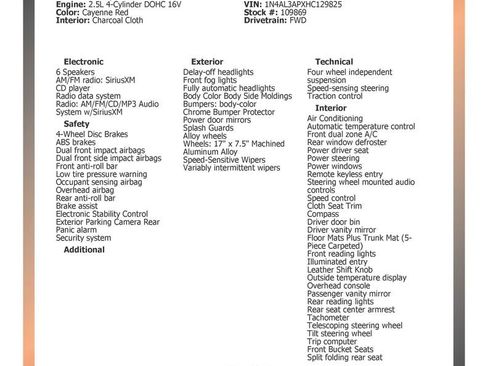 Used 2017 Nissan Altima 2.5 SV image 33