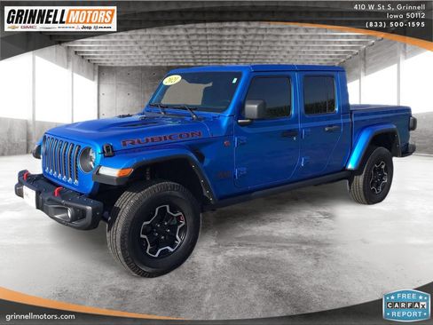 Used 2021 Jeep Gladiator Rubicon w/ Dual Top Group AWD/4WD image 1