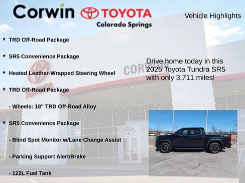 Used 2025 Toyota Tundra SR5 image 6