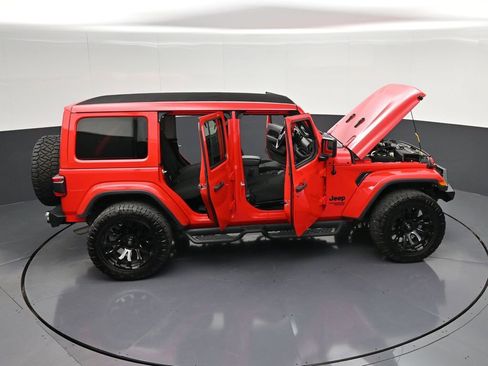 Used 2021 Jeep Wrangler Unlimited Sport w/ Sun And Sound Package AWD/4WD image 39