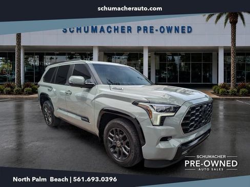 Used 2024 Toyota Sequoia Platinum AWD/4WD image 1