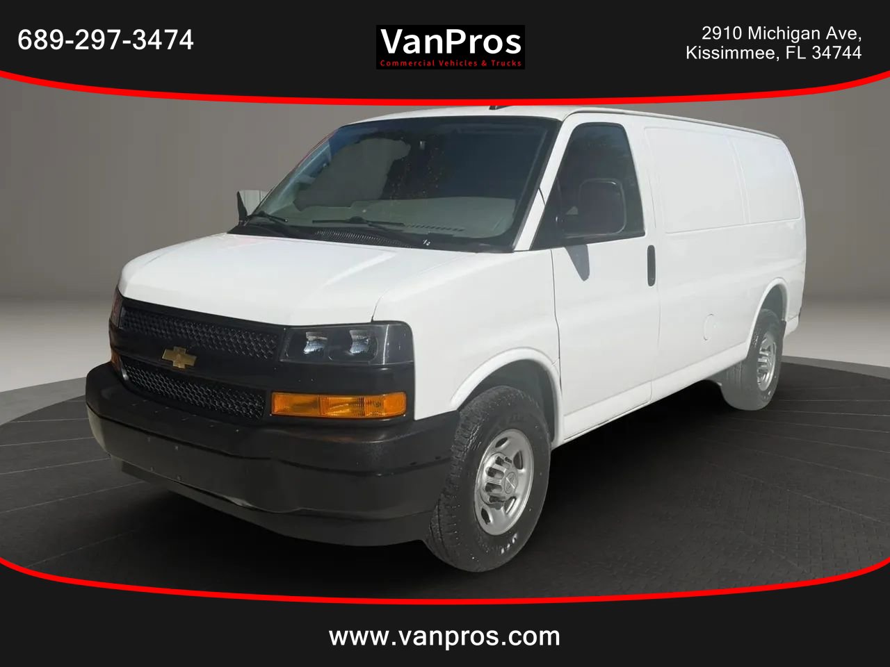 Used 2022 Chevrolet Express 2500 w/ Driver Convenience Package RWD image 1