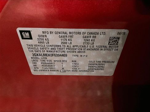 Used 2015 GMC Terrain SLE FWD image 32