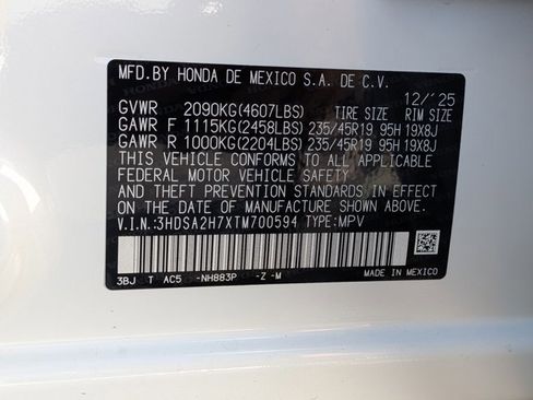 New 2026 Acura ADX A-Spec image 20