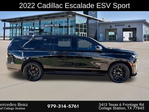 Used 2022 Cadillac Escalade ESV Sport w/ Touring Package RWD image 2