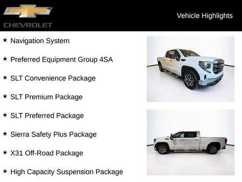Certified 2023 GMC Sierra 1500 SLT w/ SLT Premium Package AWD/4WD image 4