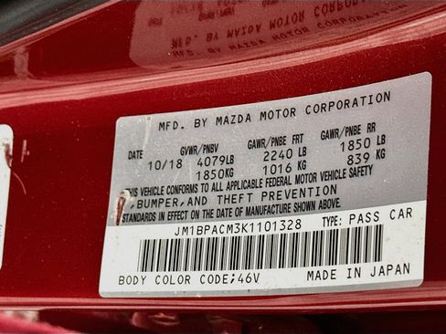 Used 2019 MAZDA MAZDA3 Sedan FWD image 12