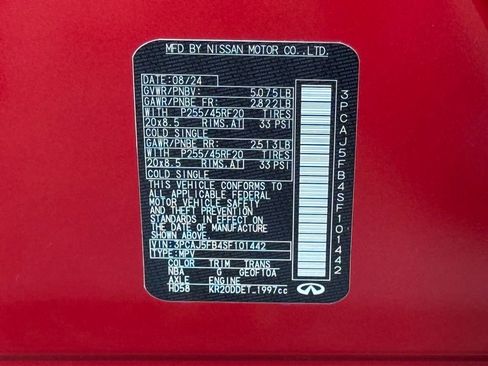 Used 2025 INFINITI QX50 Sport w/ Cargo Package image 33