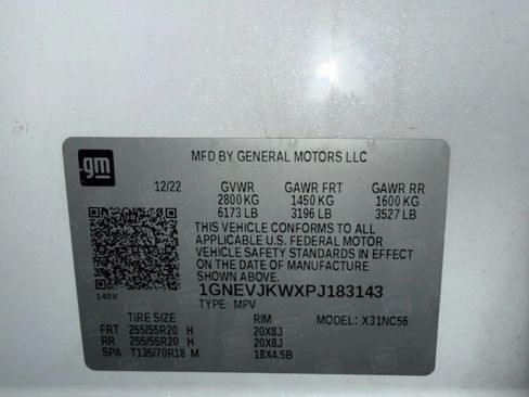 Used 2023 Chevrolet Traverse RS AWD/4WD image 10