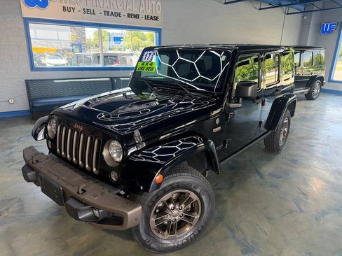 Used 2017 Jeep Wrangler Unlimited Sahara AWD/4WD image 1