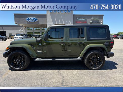 Used 2023 Jeep Wrangler Unlimited Sahara AWD/4WD image 2