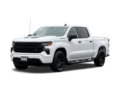 Used 2022 Chevrolet Silverado 1500 Custom w/ Rally Edition AWD/4WD image 1