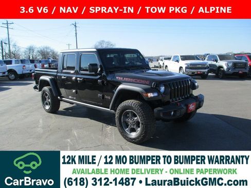 Used 2023 Jeep Gladiator Rubicon w/ Trailer Tow Package image 1
