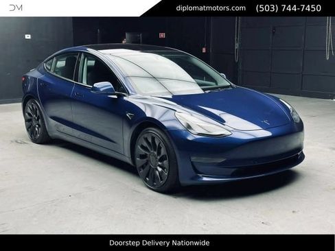 Used 2022 Tesla Model 3 Performance AWD/4WD image 8