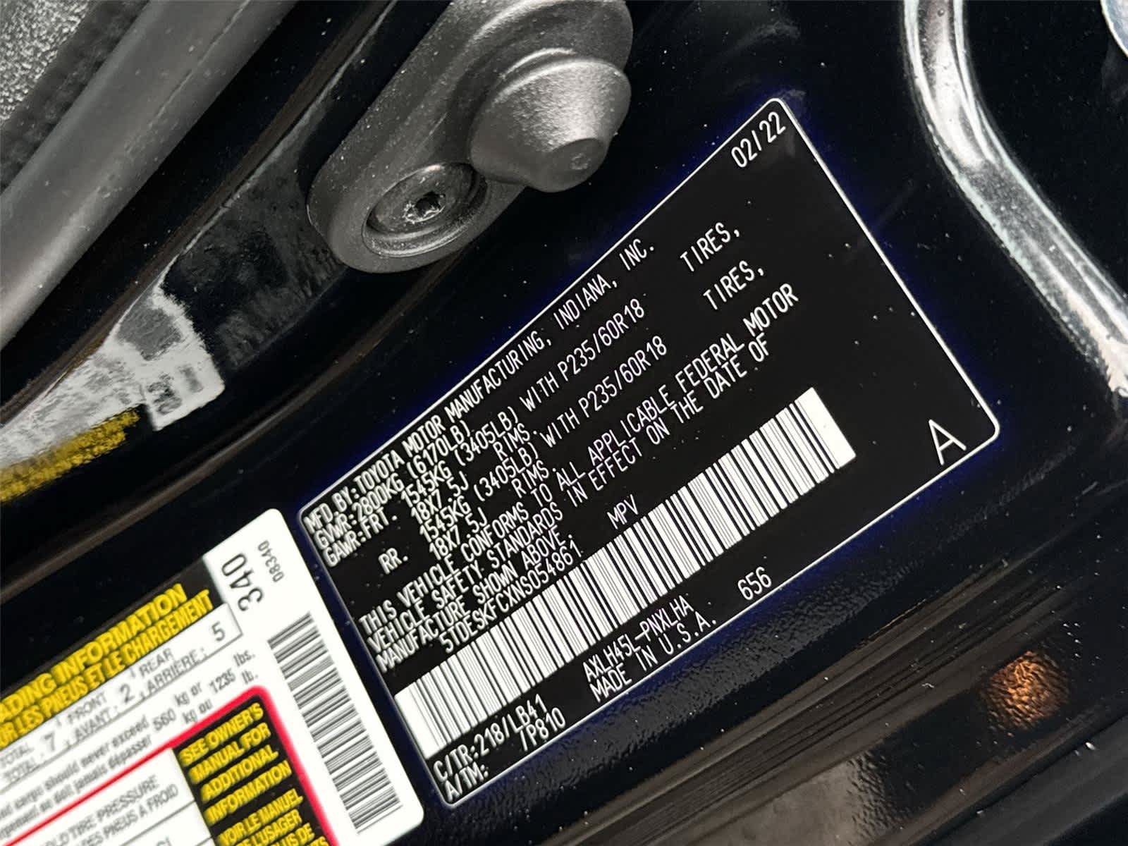 Used 2022 Toyota Sienna Platinum AWD/4WD image 31